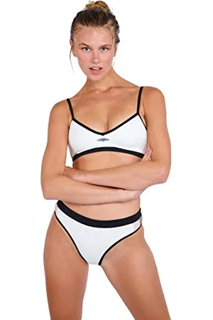 Banana Moon Damskie spodnie bikini, Ecru/Kaki, S