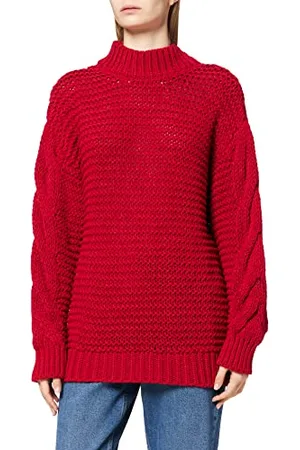 NA-KD Kabel Dziany Sweter damski, , M