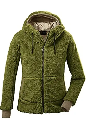 G.I.G.A. DX by killtec Damska kurtka polarowa z kapturem Gw 33 Wmn Kntflc Jckt Casual Windblocker/Teddy