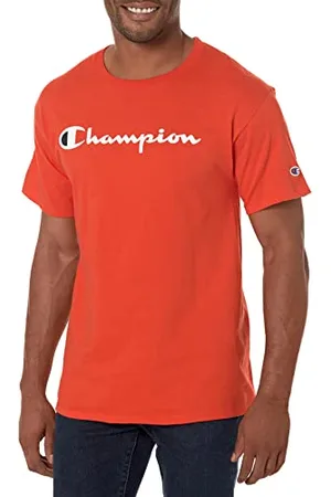 Champion Męska klasyczna koszulka z grafiką z dżerseju, , M