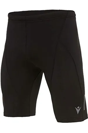 macron Męskie Run Chinook SCA Chad Bermudy Light Stretch Blk, Spodenki Męskie, czarne, 3XL, , 3XL