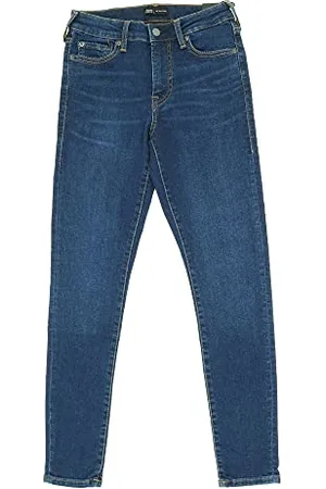 True Religion Jennie Mid Rise dżinsy damskie, , 23W