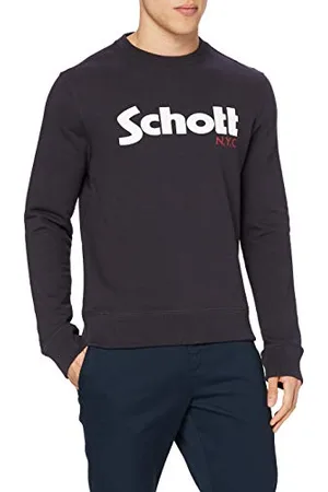 Schott NYC Męska bluza Swcrew