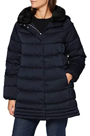 Geox W CHLOO LONG PARKA damska kurtka puchowa, , 32