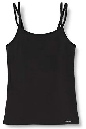 Skiny Dziewczęca koszulka spaghetti Cotton Essentials podkoszulek, , 152 cm