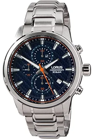 Lorus Męski analogowy zegarek kwarcowy z metalową bransoletką RM329HX9, , , bransoletka