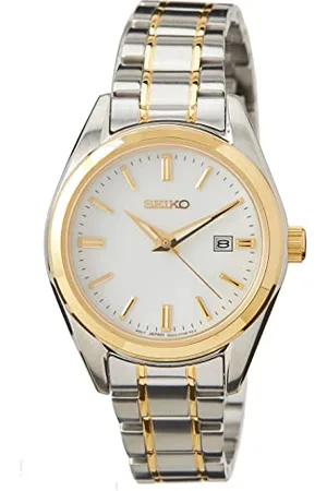 Seiko Zegarek damski kwarcowy stal szlachetna z paskiem ze stali nierdzewnej SUR636P1, , bransoletka