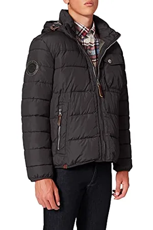 Camel Active Kurtka Męska 420800, Czarny Black 09, 58