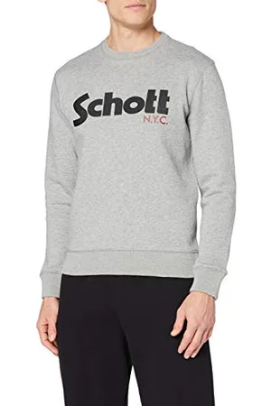 Schott NYC Męska bluza Swcrew