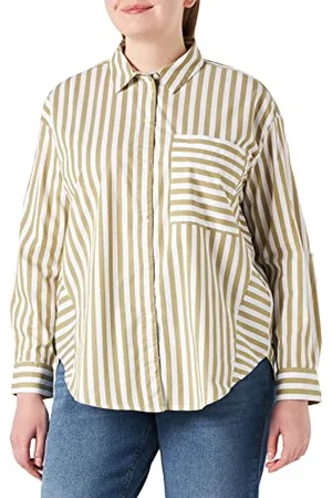 TOM TAILOR Damski Koszula w paski 1030325, , 40
