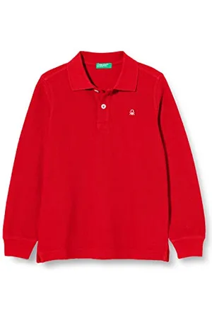 Benetton (Z6ERJ) chłopięca Maglia Polo M/l koszulka polo