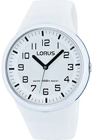 Lorus Fashion damski zegarek ze stali nierdzewnej i tworzywa sztucznego z silikonowym paskiem, , moda