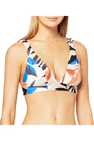 Seafolly Bikini damskie w paski Tri Bra, Czekolada, 164 PL