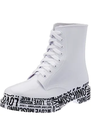Moschino Damska guma St.tod.marta30 PCW, biała, 36 EU