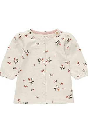Noppies Baby Baby-Mädchen Girls Dress Lille Allover Print sukienka dziecięca, RAS1202 Oatmeal-P611, 62