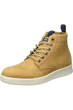 JACK & JONES JACK&JONES JFWARNOTT Nubuck SN Ankle Boot, Honey, 41 EU