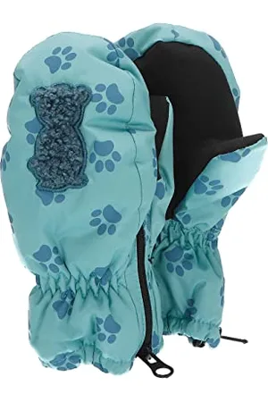 Sterntaler Unisex dziecięce rękawiczki jednopalcowe niedźwiedź, ciemnoturkusowe, 2