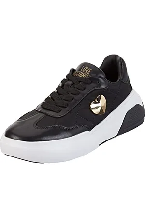 Moschino Pollini Damskie buty sportowe Ja15875g0fia900a36, czarne, 36 EU