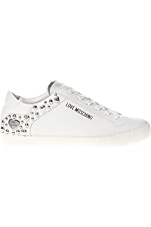 Moschino Pollini Damskie buty sportowe Ja15472g0fia010035, białe, rozmiar 35 UE