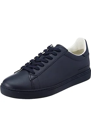 Armani Exchange Męskie sneakersy Lace Up, niebieski - -40 EU
