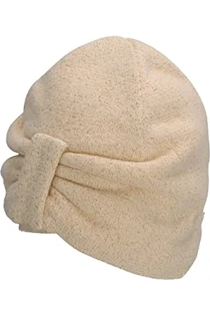 Sterntaler Dziewczęca czapka beanie Lurex, naturalna, 35