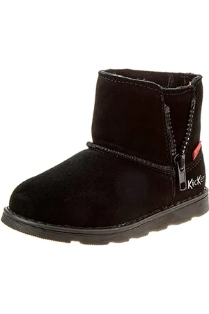 Kickers Damskie buty Aldiza na kostkę, czarne, 2,5 UK