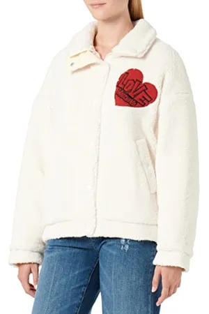 Moschino Damska kurtka Eco Teddy Fur, , 44