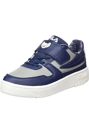 Fila Wb Fxventuno Low Kids Sneaker buty sportowe, Navy Tom Grey, 29 EU