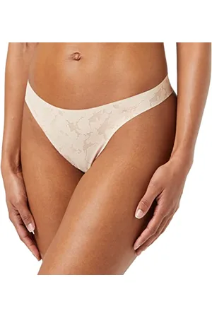 Sloggi Damska bielizna ZERO Lace 2.0 Brazil, jasnobrązowy, XS