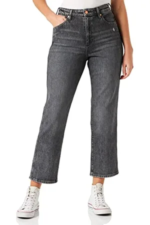 Wrangler Damskie dżinsy Mom Straight, , 38W / 34L