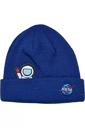 Mister Tee NASA Embroidery Kids czapka beanie Hat, uniseks, królewska, 122/128, Royal, S