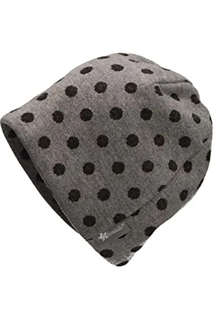 Sterntaler Dziewczęca czapka typu Slouch-Beanie w kropki, szary dymny, 53