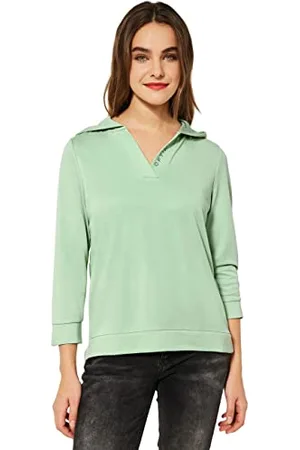 Street one Damska A318897 bluza z kapturem rękaw 3/4, , 38, , 38