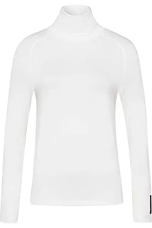 Brax Damski styl FEA LAB Sporty Jersey koszulka z golfem bluza, Offwhite, 46