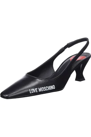 Moschino Damskie buty Scarpad.rocchetto50 Nappa, czarne, rozmiar 35 UE