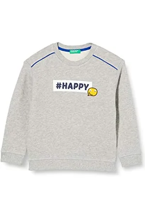 Benetton Bluza z kapturem dla dzieci i chłopców, , 82
