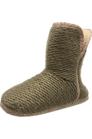 flip*flop Kapcie damskie knitfolded w kolorze taupe, rozmiar 37 UE