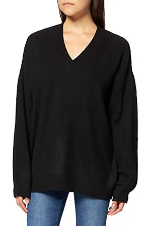 NA-KD Damski sweter z dekoltem w serek, , XS