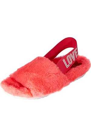 Moschino Damskie sandały San.lod.birki30 Peloson Fluo, , 38 EU