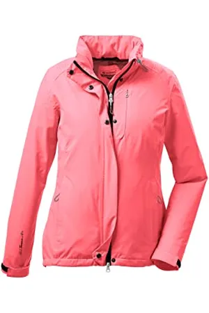 Killtec Damska kurtka funkcyjna z zwijanym kapturem, pakowana KOS 25 WMN JCKT, coral pink, 44, 38287-000