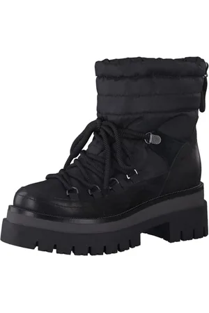 Marco Tozzi Damskie buty 2-26772-39 Boot półdługie, Black Comb, 37 EU