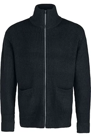 Urban classics Męska bluza z suwakiem Cardigan, , S