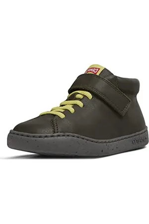 Camper Peu Touring Kids Ankle Boot, Dark Green, 26 EU