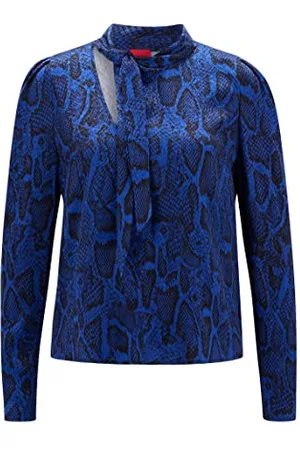 HUGO BOSS Damska koszula Cazadi, otwarta Miscellaneous990, 20