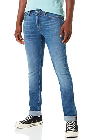 7 for all Mankind Męskie jeansy Paxtyn Stretch Tek Jeans, średni niebieski, regularny