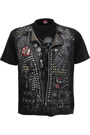 Spiral GOTH METAL - T-shirt - nadruk allover - - S