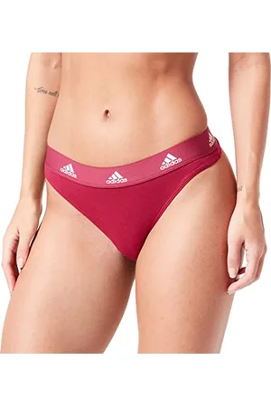 adidas Stringi damskie - majtki damskie (rozmiar XS - XXL) - wygodna bielizna damska, , XS