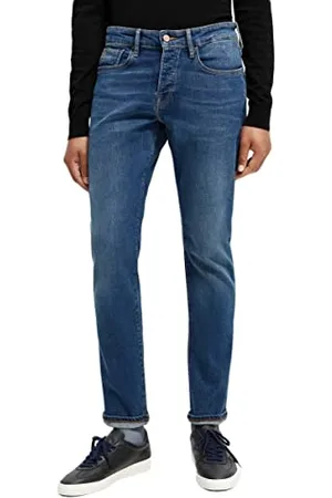 Scotch&Soda Męskie dżinsy Ralston Regular Fit-Seasonal Essentials, , 28W / 32L
