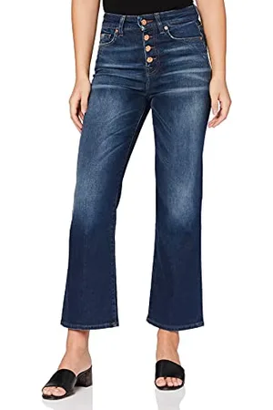 7 for all Mankind Hw Vintage Cropped Boot Jeans Bootcut Damskie, , 25W x 27L