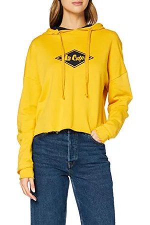 Lee Damska bluza z kapturem z logo Diamond